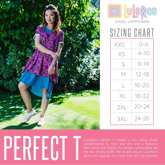 LuLaRoe Perfect T - Medium - NWT - Picture 4 of 4